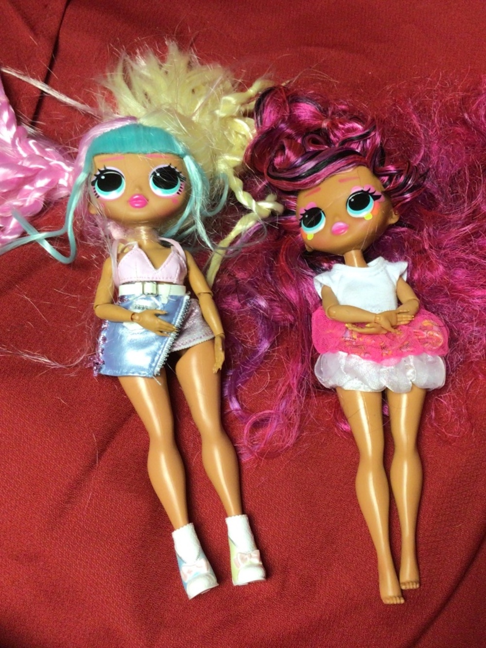 L.O.L. Surprise OMG Candylicious/Queens Miss Divine dolls